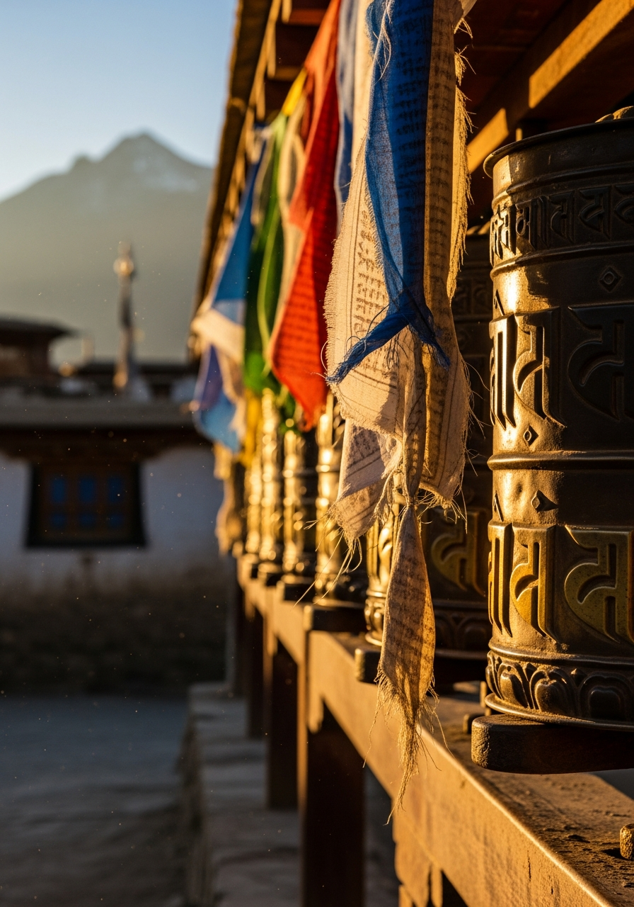 Prayer wheels